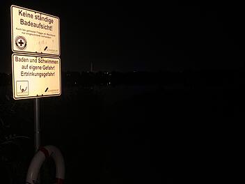 Ermittlungen nach tödlichem Badeunfall an Schweinfurter Baggersee