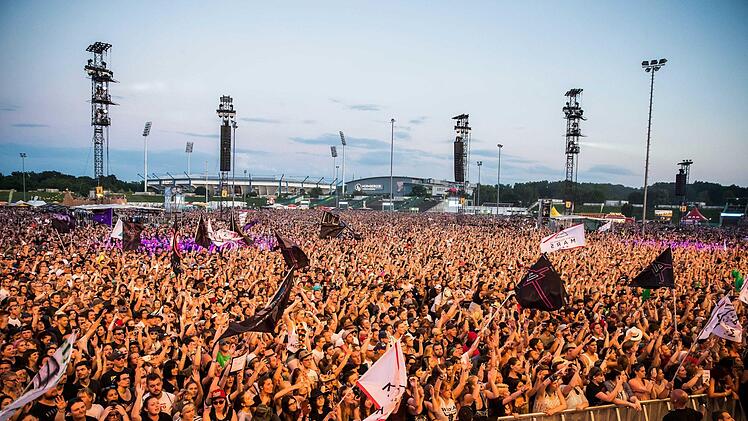 Rock im Park findet auch 2019 auf dem Zeppelinfeld im mittelfränkischen Nürnberg statt. Foto: Daniel Dostal
