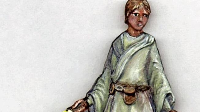 Zinnfiguren müssen nicht altbacken sein: Eine der modernen Fantasy-Figuren aus der Sammlung Klio zeigt Luke Skywalker, Held der "Star Wars"-Filme. Foto: Klio