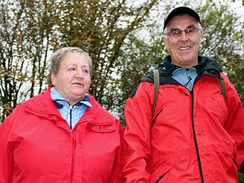 Die Oberfranken: Luise und Hermann Kormann aus Bayreuth sind seit vielen Jahren begeisterte Wanderer.
