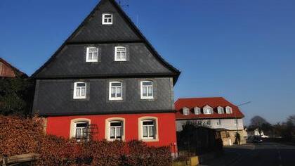 Liebevoll restaurierte Häuser in der Freiherr-Von-Stein-Straße.