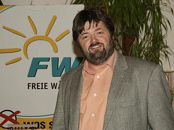 Beim Politischen Aschermittwoch der Freien Wähler in Zeil stellte sich der Direktkandidat für die Landtagswahl, Gerald Pittner, vor.Alle Fotos: Sabine Weinbeer