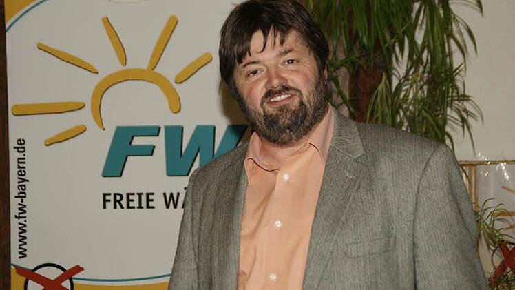 Beim Politischen Aschermittwoch der Freien Wähler in Zeil stellte sich der Direktkandidat für die Landtagswahl, Gerald Pittner, vor.Alle Fotos: Sabine Weinbeer