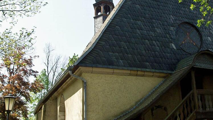Blick auf die Salvatorkirche in Coburg