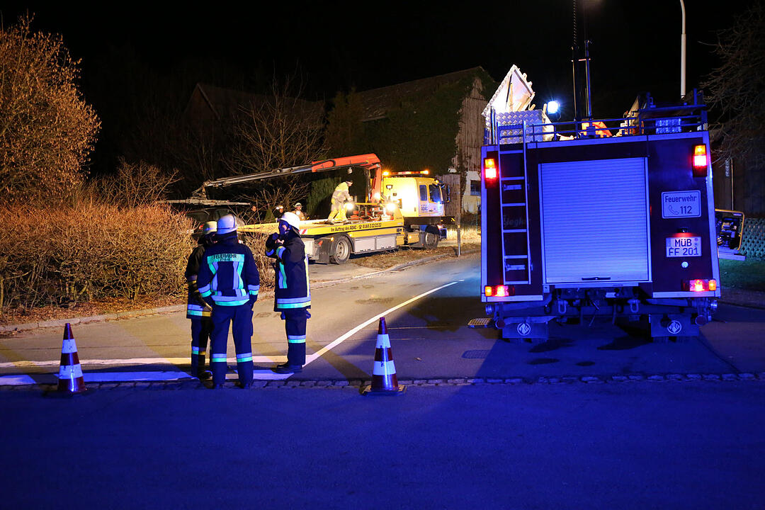 Verfolgungsjagd auf A9 endet in Vorgarten