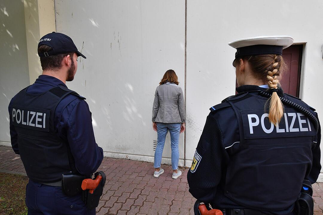 Situationstraining bei der Bundespolizei in Bamberg
