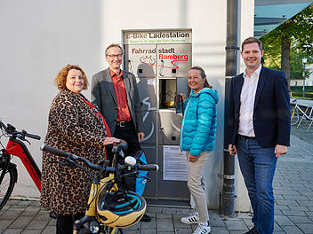 Bamberg: "&Uuml;berf&auml;lliges Service-Angebot" eingerichtet - E-Bike-Akkus im Stadtgebiet laden nun m&ouml;glich