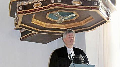 Die Predigt, bei der es um einen Ausschnitt aus dem Brief des Paulus an die Epheser ging, hielt Pfarrer Kai Torsten Garben.