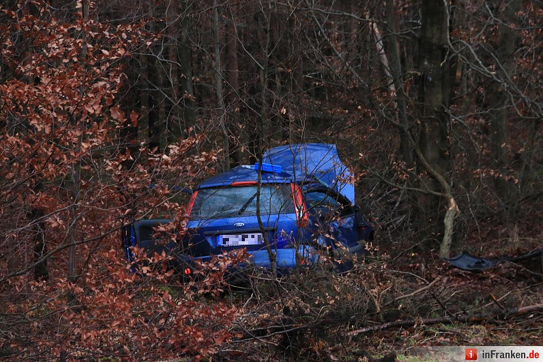 Unfall zwischen Bamberg und Geisfeld