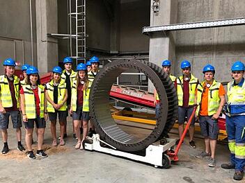 Das Ausbildungsteam der Firma M&ouml;bel und Raum  erlebte viel bei einem  unvergesslichen Ausflug nach Polen.  Foto: Maximilian Schuhmann