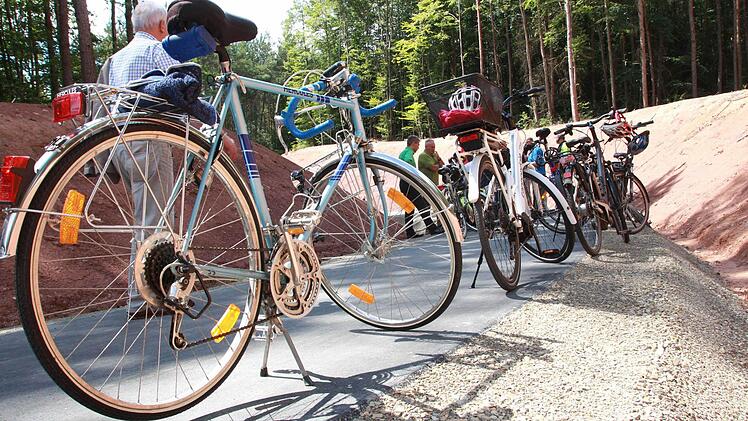 Eröffnung Radweg Albertshausen - Bad Kissingen Foto: Carmen Schmitt