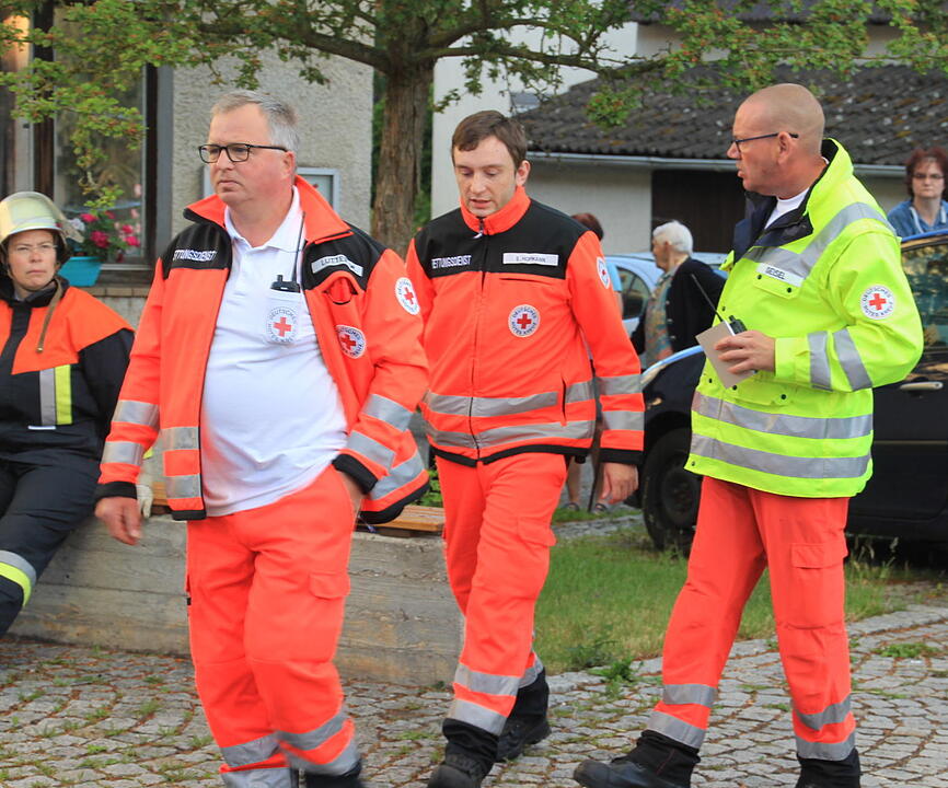 Scheunenbrand in Fischbach