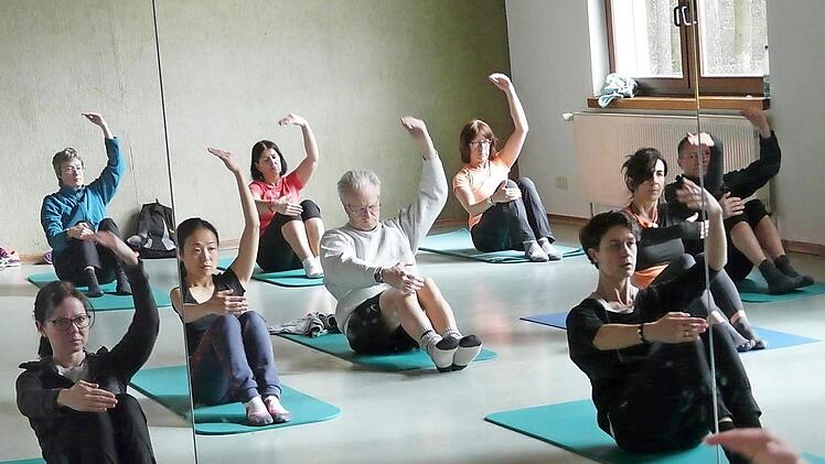 Pilates war auch beim Fitness- und Wellnesstag gefragt. Foto: Peter Müller