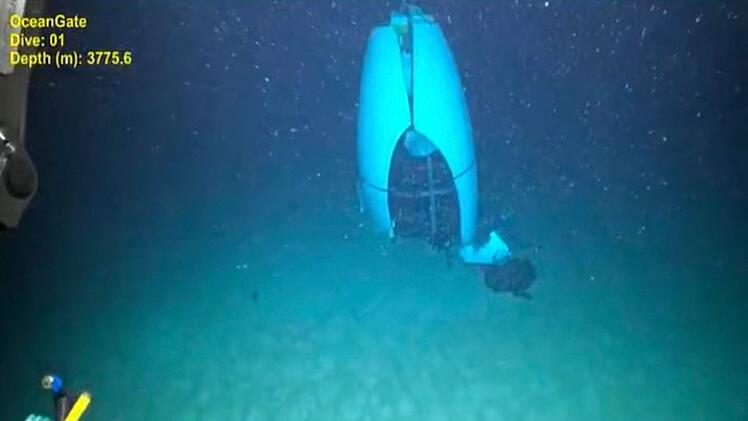 Am 22. Juni 2023 wurden nach einer fünftägigen Suchaktion die Trümmer des Tauchboots Titan auf dem Meeresboden vor der Küste Neufundlands entdeckt, weniger als 500 Meter vom Bug der Titanic entfernt.