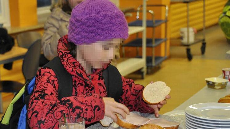 An der Spix-Mittelschule in Höchstadt können die Kinder auch frühstücken.  Foto: Uli Busch