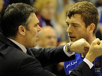 BBC-Coach Marco van den Berg konnte bei der Niederlage in München mit Simon Schmitz zufrieden sein, der in nur 14 Einsatzminuten 13 Punkte sammelte. Foto: Peter Mularczyk