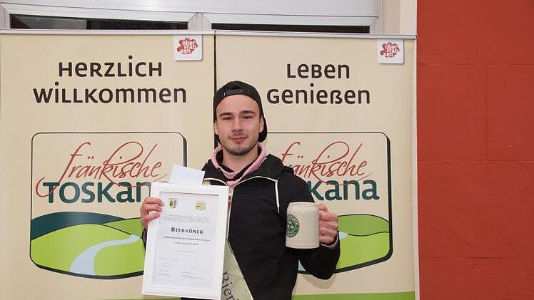 Der neue Bierkönig Foto: Joseph Beck