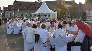 White Dinner in Kitzingen