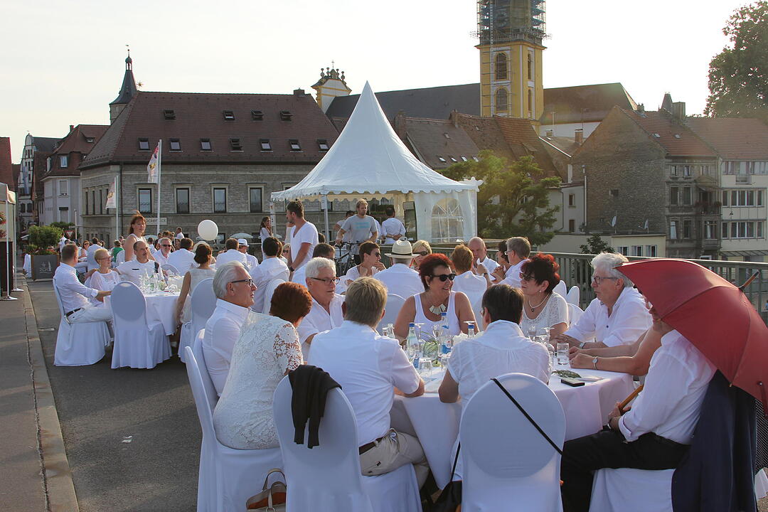 White Dinner in Kitzingen