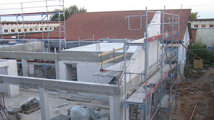 Der  Neubau des Kindergartens in Oberleichtersbach steht auch 2019 im Fokus. Foto: Archiv/Wolfgang Saam