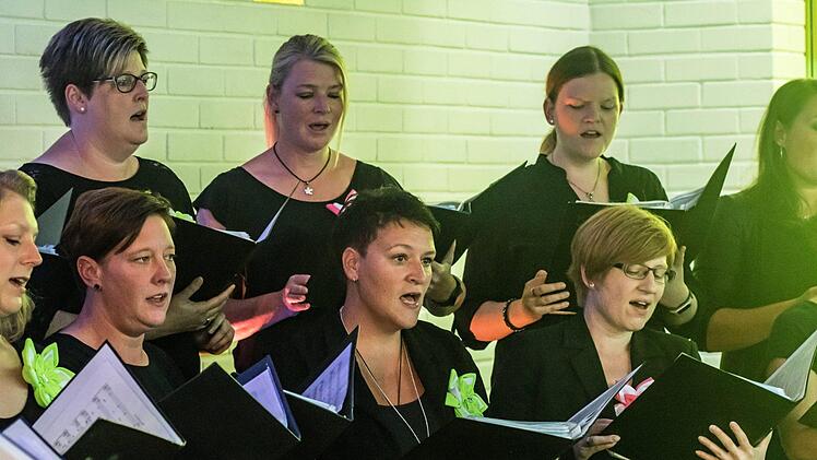 "Somewhere over the Rainbow" lautete das Motto des Gedenkkonzerts für den vor einem Jahr verstorbenen Sängerkreis-Vorsitzenden Günter Freitag. Gestaltet wurde das Programm vom Vocalensemble Coburg unter Leitung von Steffi Berg.Jochen Berger