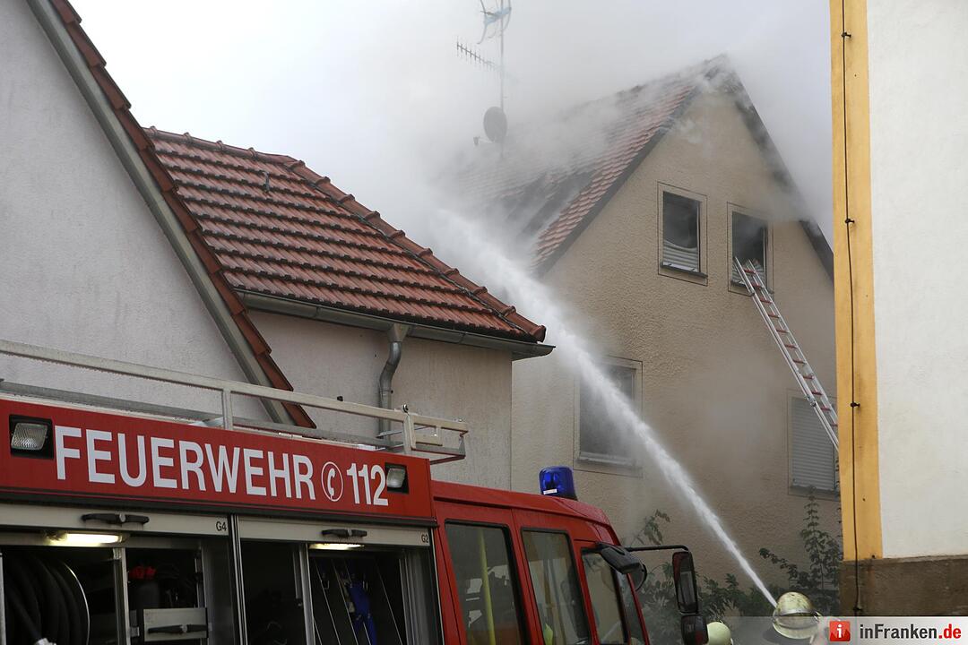Brand in Wohnhaus in Schönbrunn