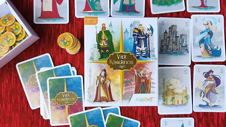 Vier Königreiche im Test - Familien-Kartenspiel ab sechs Jahren