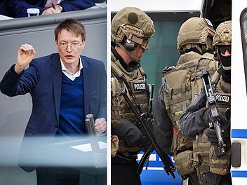 Entführung von Karl Lauterbach geplant - Razzia gegen Querdenker und Reichsbürger