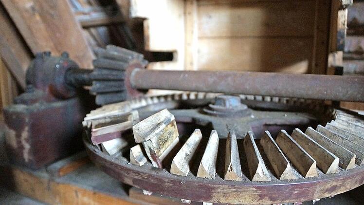 Getriebe mit Holzzähnen