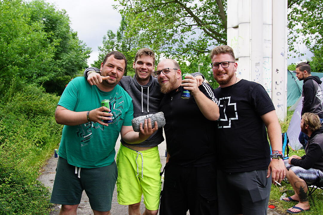 Drei Tage Zeltplatz bei Rock im Park