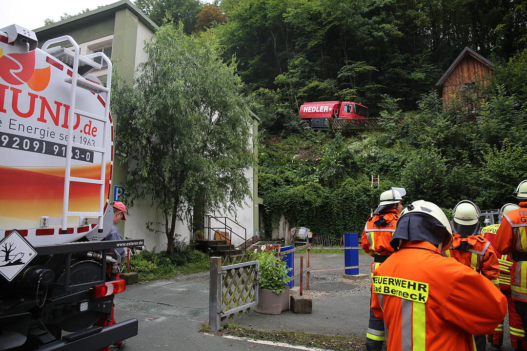Bad Berneck: Heizöllaster droht Hang herabzustürzen