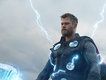 Thor (Chris Hemsworth) in Avengers: Endgame  Foto: Marvel Studios/Walt Disney Germany/dpa