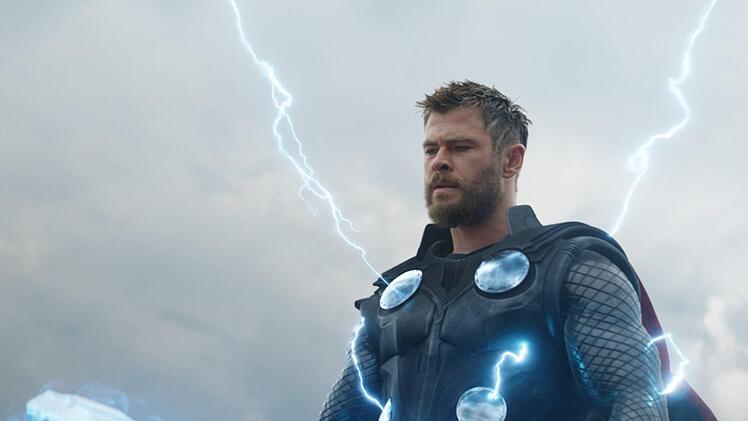 Thor (Chris Hemsworth) in Avengers: Endgame  Foto: Marvel Studios/Walt Disney Germany/dpa