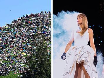Taylor Swift in München: 40.000 Fans feiern vorm Stadion - dieser Moment macht selbst den Weltstar sprachlos