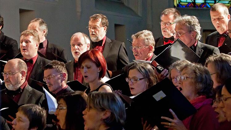 A Cappella Bavarese: Impressionen vom Chorkonzert in der Coburger Heilig-Kreuz-KircheFoto: Jochen Berger