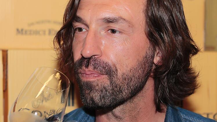 Andrea Pirlo bei seinem Besuch in BambergMatthias Hoch