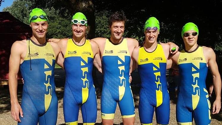 Das SSV-Team: Ralf G&auml;rtner, Andreas Maiwald, Florian Loos, Steffen Lotter, Christoph Prem