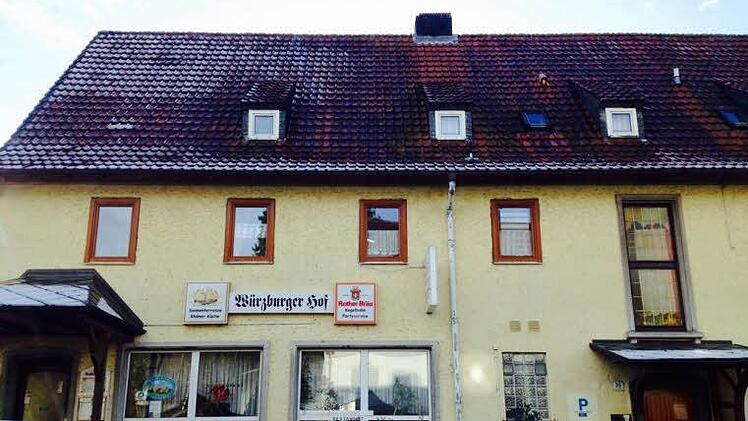 Bald Unterkunft für insgesamt 16 Flüchtlinge: Der Würzburger Hof in Wildflecken. Foto: Sebastian Schmitt Matthea
