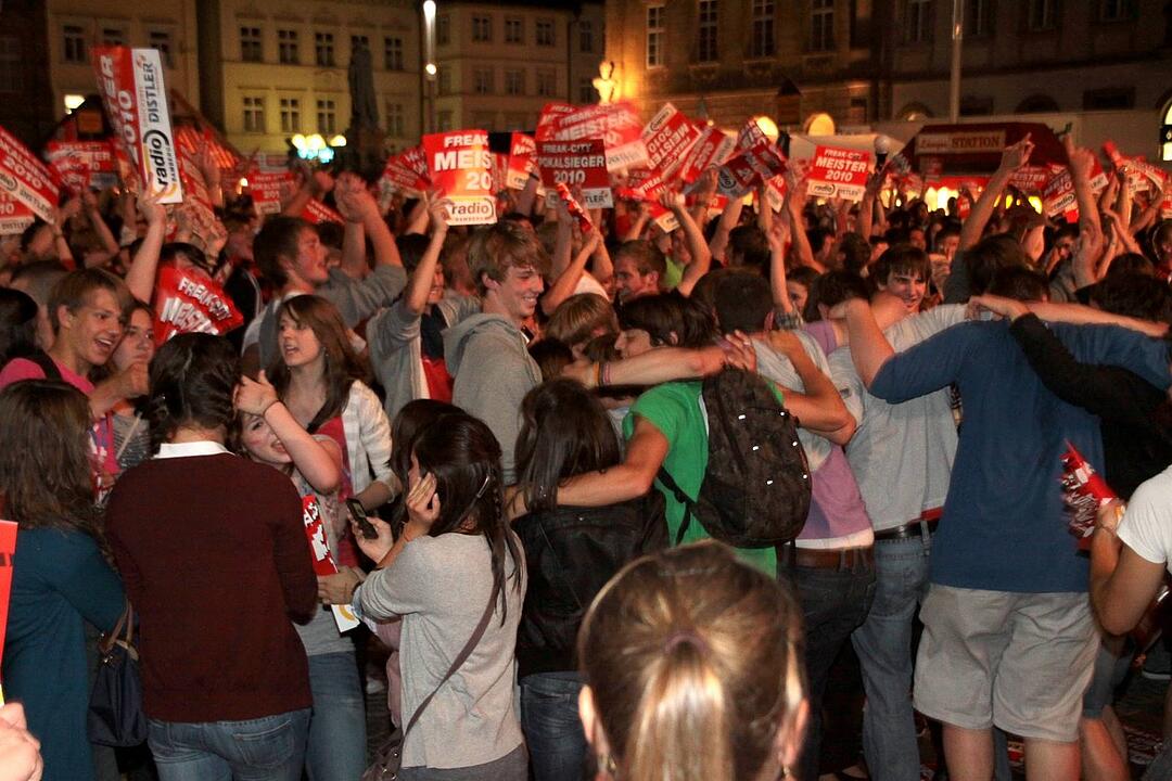 Meisterfeier Brose Baskets Bamberg Maxplatz