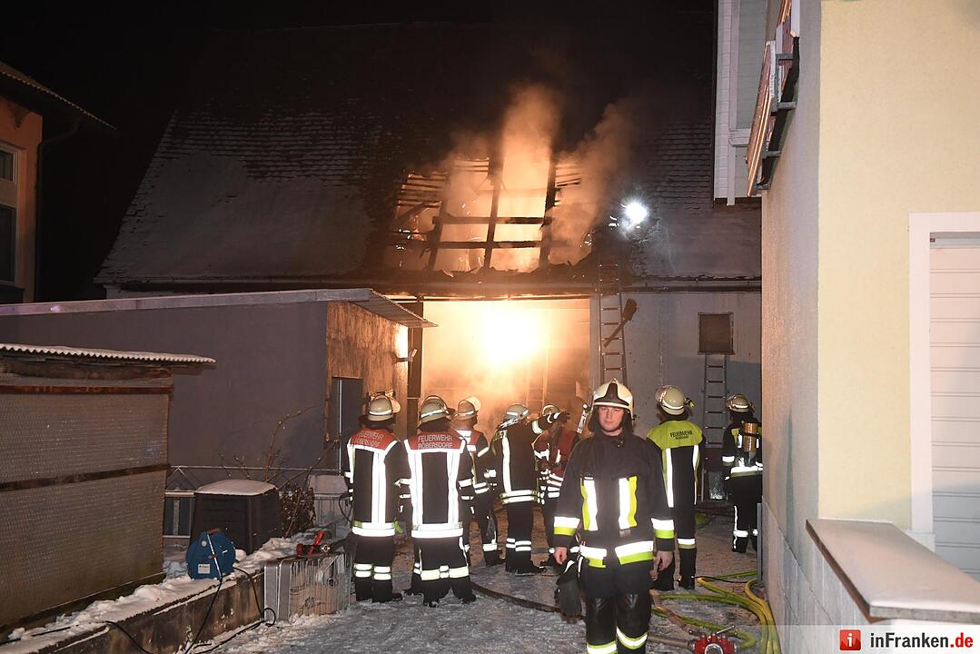 Scheunenbrand Pettstadt
