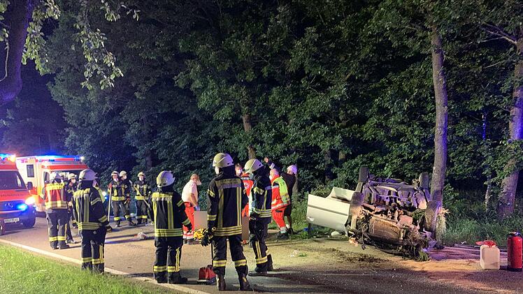 F&uuml;nf Schwerverletzte bei Unfall im Kreis Ansbach