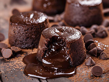 Schokoladenkuchen, Zucker, Schokolade, Kuchen, Muffins