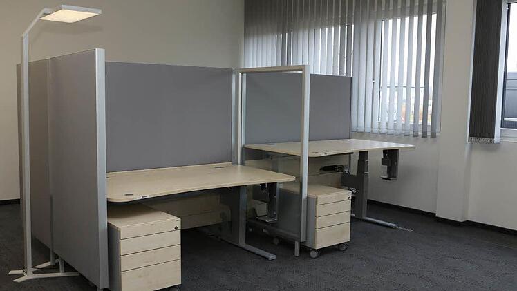 Blick in eins der Büros  Foto: Barbara Herbst