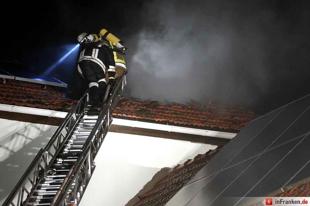 Gaststättenbrand in Schonungen