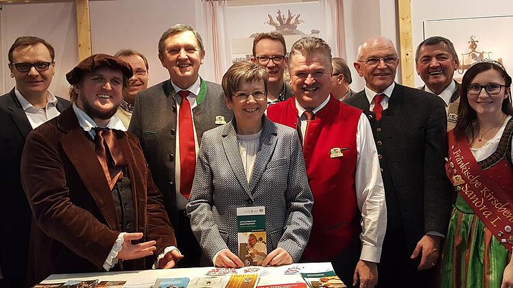 Die Oberfranken erobern die Gr&uuml;ne Woche in Berlin - und die Kulmbacher sind mittendrin.  Foto: privat