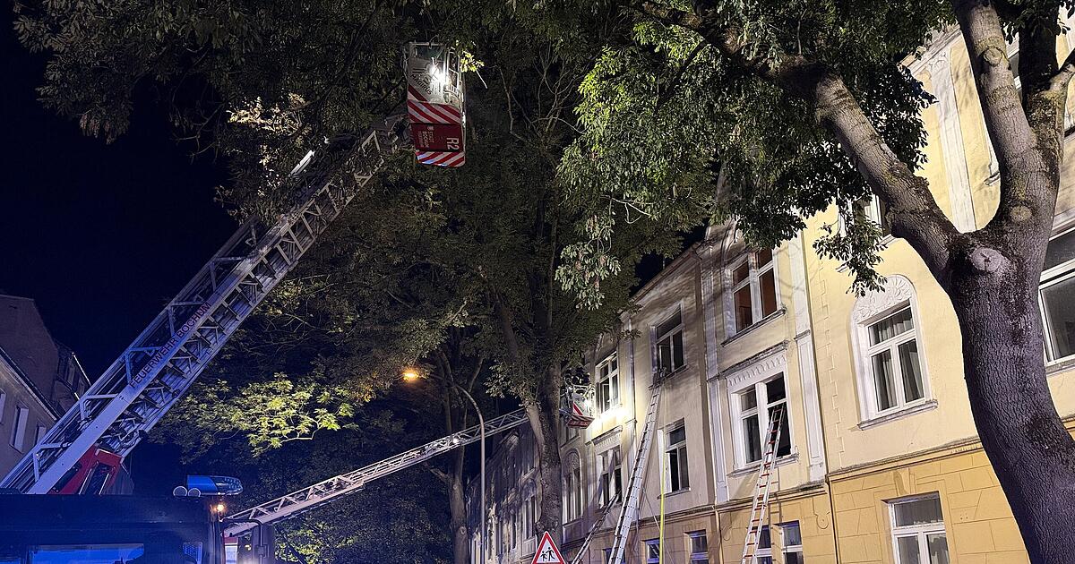 Bochum: Three dead in house fire - | Residents under suspicion of murder