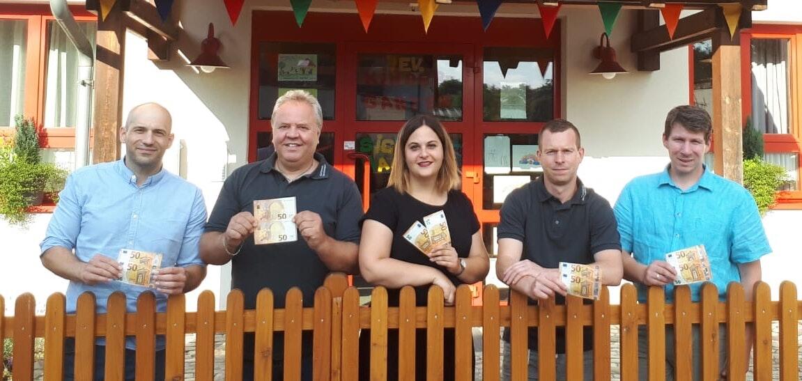 500 Euro Spende F r Den Kindergarten