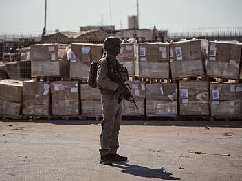 Nahostkonflikt  - Kerem Shalom Grenz&uuml;bergang