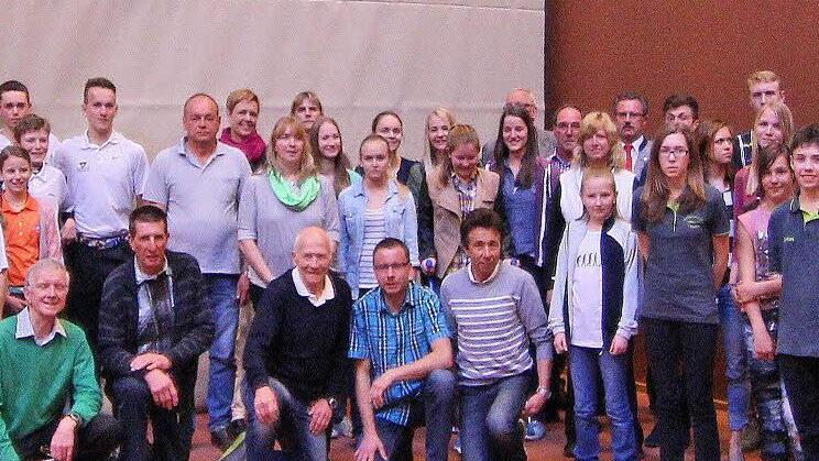 Die Spitzensportler des Landkreises Foto: Dieter Britz