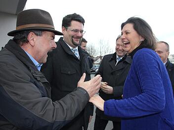 Aigner-Besuch in KronachVeronika Schadeck